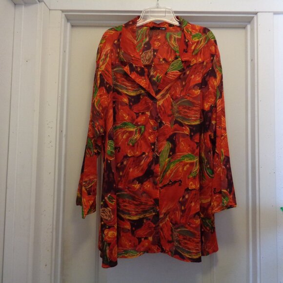 BIG SHIRT RETRO GIRL BRIGHTS CAROL LITTLE COLORS DRESS 20 W - Picture 3 of 7